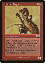 Raptor de Shiv — Urza's Saga 215