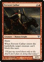 Cátaro Fervoroso — Avacyn Restored 135