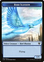 Bird Illusion — Commander 2020 Tokens 7