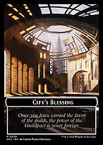 City's Blessing — Murders at Karlov Manor Commander Tokens 28