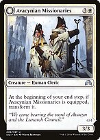 Missionários Avacynianos // Inquisidores Lunarcas — Shadows over Innistrad 6