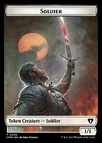 Soldier — Commander Masters Tokens 9