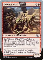Goblin S.W.A.T. Team — Unsanctioned 52
