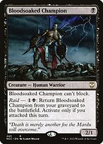 Campeão Banhado em Sangue — New Capenna Commander 243