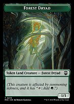 Forest Dryad — Modern Horizons 3 Commander Tokens 19