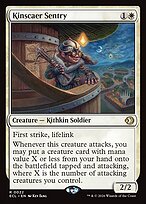 Kinscaer Sentry — Lorwyn Eclipsed Promos 22p