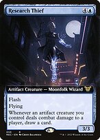 Ladra de Pesquisas — Neon Dynasty Commander 53