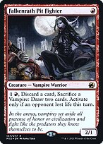 Lutadora da Liça Falkenrath — Innistrad: Midnight Hunt Promos 137s