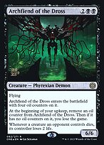 Arquidemônio de Dross — Phyrexia: All Will Be One Promos 82s