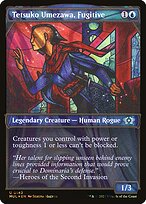 Tetsuko Umezawa, Fugitiva — Multiverse Legends 142