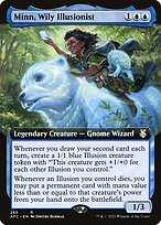 Minn, Ilusionista Astuta — Forgotten Realms Commander 285