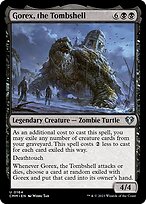 Gorex, Casco Tumular — Commander Masters 164