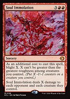 Soul Immolation — Lorwyn Eclipsed Promos 156p