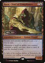 Baral, Chefe da Conformidade — Multiverse Legends 138z
