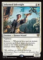 Informed Inkwright — Secrets of Strixhaven Promos 20p