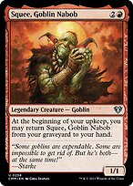 Squee, Nabobo Goblin — Commander Masters 258