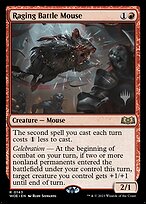 Camundongo de Batalha Enfurecido — Wilds of Eldraine Promos 143p