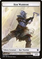 Kor Warrior — Zendikar Rising Tokens 4