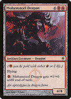 Dragão de Aço Fundido — New Phyrexia 88
