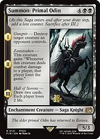 Summon: Primal Odin — Final Fantasy Promos 121s