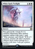 Crepúsculo do Sol Branco — Phyrexia: All Will Be One Promos 38s