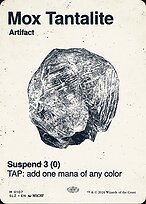 Mox de Tantalita — The Zeta Set 107