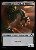 Phyrexian Wurm — Modern Horizons 3 Tokens 18