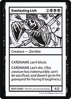 Everlasting Lich — Mystery Booster Playtest Cards 2021 41