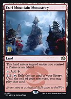 Cori Mountain Monastery — Tarkir: Dragonstorm Promos 252s