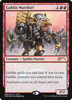 Comandante de Guerra Goblin — Friday Night Magic 2016 5