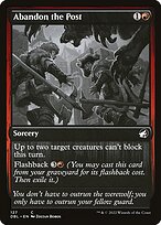 Abandonar o Posto — Innistrad: Double Feature 127