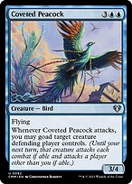 Pavão Cobiçado — Commander Masters 82
