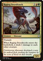 Gladiodonte Enfurecido — Ixalan 226
