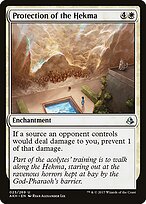 Proteção da Hekma — Amonkhet 23