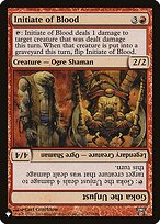 Initiate of Blood // Goka the Unjust — The List CHK-173
