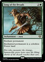 Canção das Dríades — Commander Masters 324