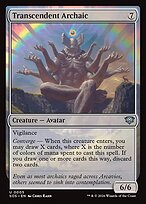 Transcendent Archaic — Secrets of Strixhaven 5