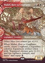 Mabel, Heir to Cragflame — Bloomburrow 336