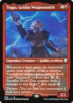 Toggo, Armeiro Goblin — Commander Legends 576