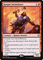 Intimidador Karganiano — Zendikar Rising Promos 145p