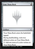 Your Mana Rock — Unknown Event CA02b