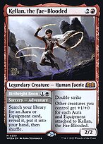 Kellan do Sangue Feérico // Bênção de Nascença — Wilds of Eldraine Promos 230s