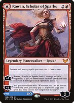 Rowan, Estudiosa das Centelhas // Will, Estudioso da Geada — Strixhaven: School of Mages 156