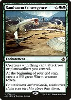 Convergência dos Vormes-da-areia — Amonkhet Promos 183s