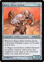 Karn, Golem de Prata