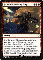 Fúria Infindável de Hazoret — Hour of Devastation Promos 96s