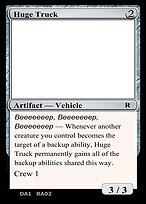 Huge Truck — Unknown Event RA02b