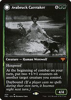 Zeladora de Avabruck // Mestra de Caça do Vale Seco — Innistrad: Double Feature 454