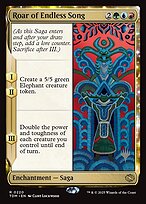 Roar of Endless Song — Tarkir: Dragonstorm Promos 220p