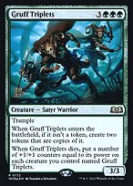 Trigêmeos Rudes — Wilds of Eldraine Promos 172s